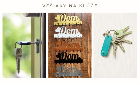 Vešiak na kľúče, kľúč k poriadku