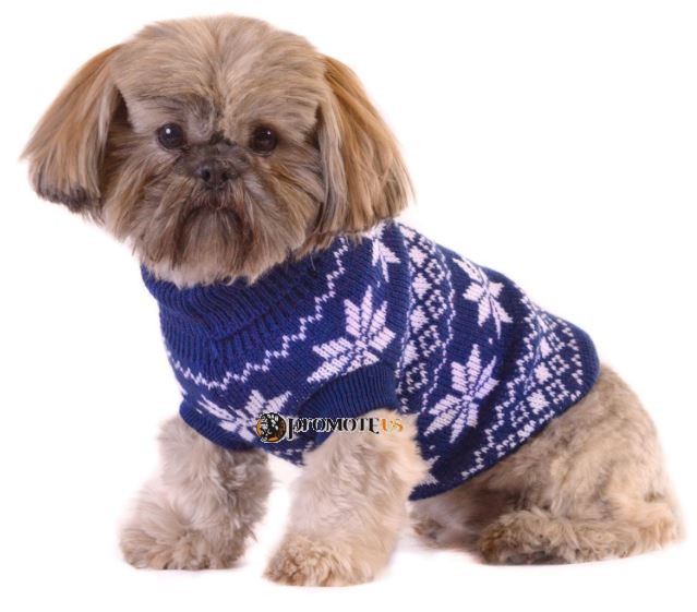 (veľkosť XL: 40/35 cm) Pletený sveter pre psov KIKO