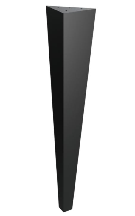 Stolová noha Demetra 72 cm čierna