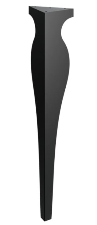 Stolová noha Hestia 72 cm čierna