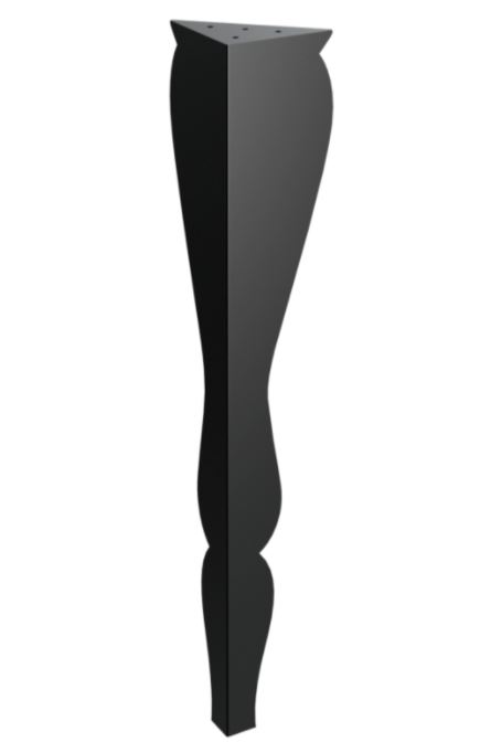 Stolová noha Iris 72 cm čierna