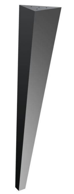 Stolová noha Dionyzos 72 cm čierna