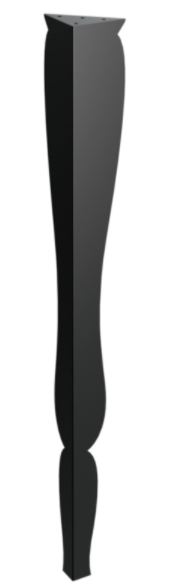 Stolová noha Iris 90 cm čierna