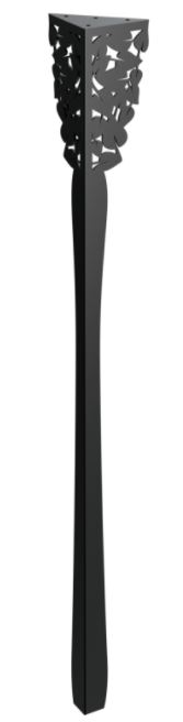 Stolová noha Perfesona 90 cm čierna