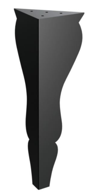 Stolová noha Iris 40 cm čierna