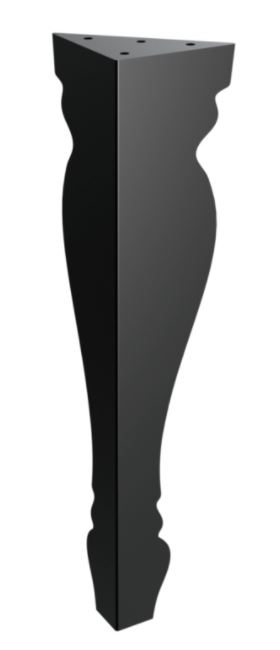 Stolová noha Poseidon 40 cm čierna