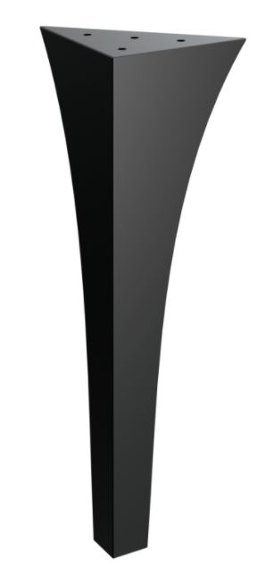 Stolová noha Erebos 40 cm čierna