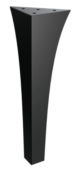 Nábytková noha Erebos 30 cm čierna