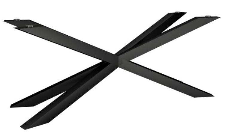 Kovová stolová podnož Spider Narrov XL