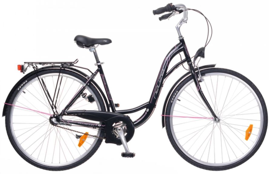 28" Mestský dámsky bicykel Ravenna 21-rýchlostný čierna