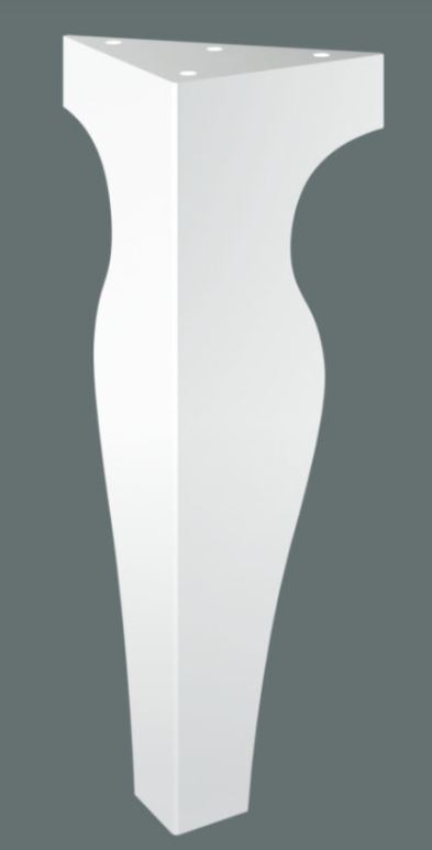 Nábytková noha Hestia 30 cm biela