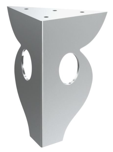 Nábytková nožička Urania 15 cm chrom