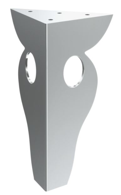 Nábytková nožička Urania 20 cm chrom