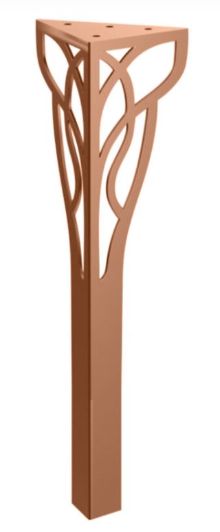 Stolová noha Eros 40 cm medená
