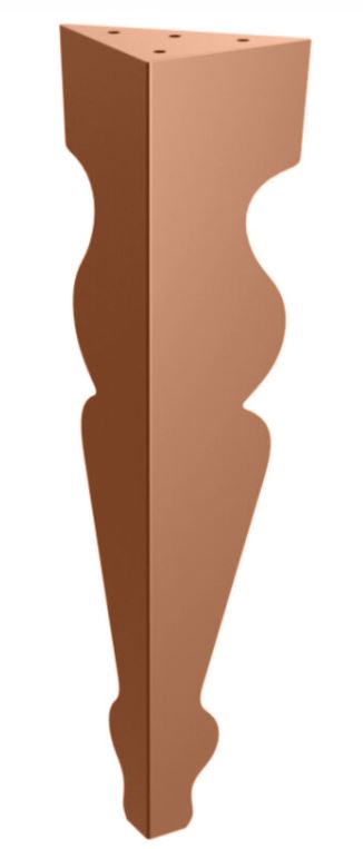 Stolová noha Gaia 40 cm medená