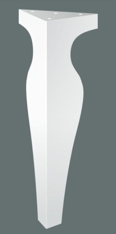 Stolová noha Hestia 40 cm biela