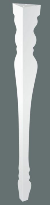 Stolová noha Poseidon 90 cm biela