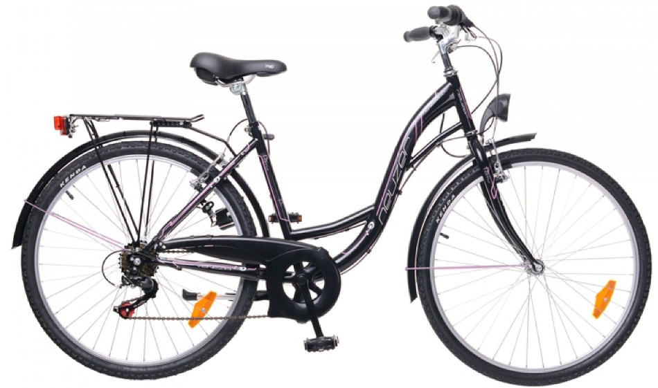 26" Mestský dámsky bicykel VENEZIA 6-rýchlostný čierna