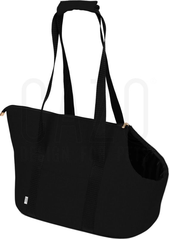 Prepravná kabelka pre psa čierna 30×40×24 cm