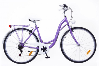 28" Mestský dámsky bicykel Ravenna 6-rýchlostný orgovánová