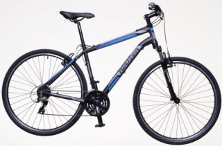 28" Crossový bicykel pánsky X200 čierno-modrá